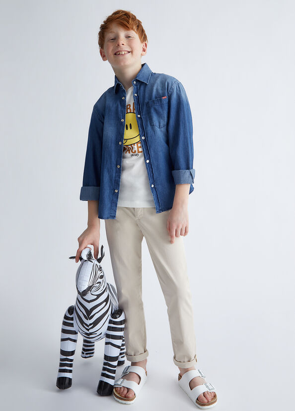 Camicia in denim