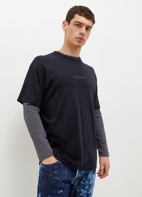 T-shirt con logo