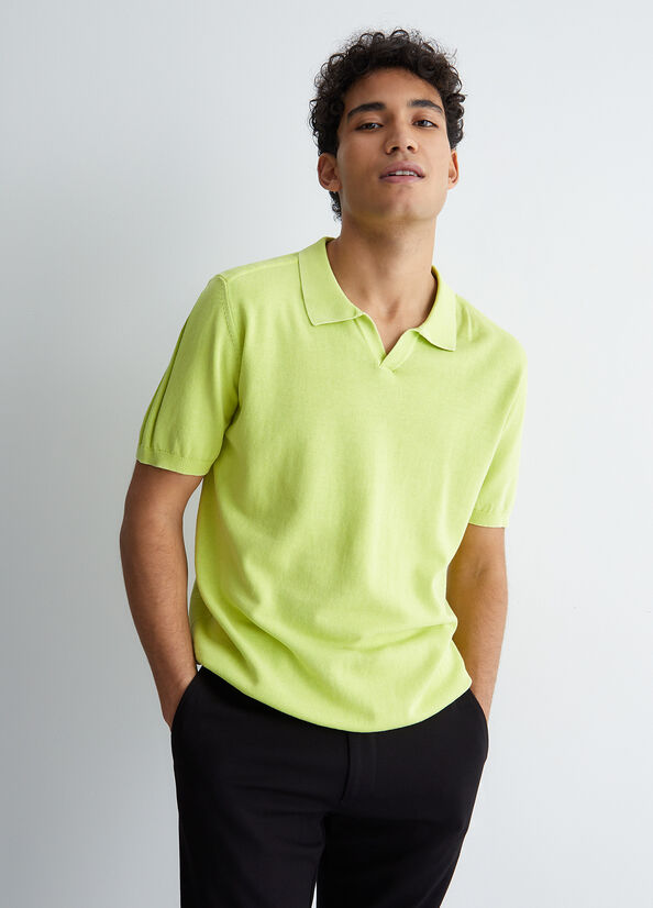 Maglia uomo colletto cubano