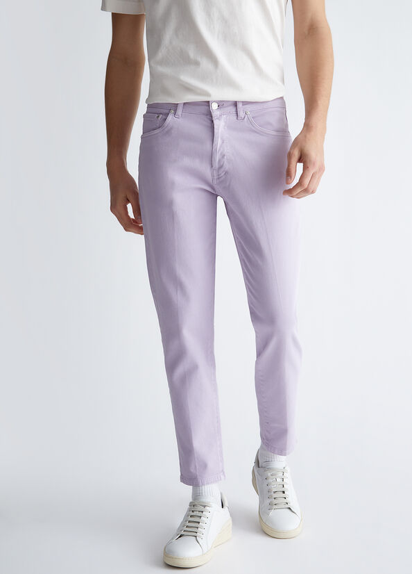 Pantaloni uomo tapered fit