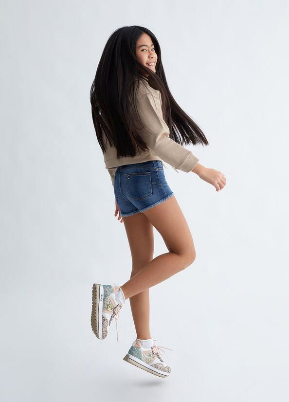 Short in denim