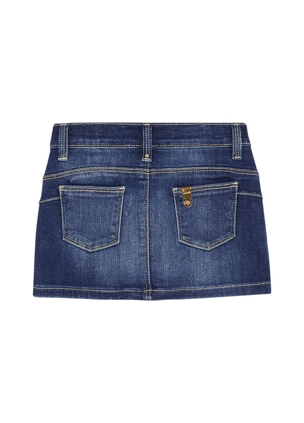 Minigonna di jeans con tasche