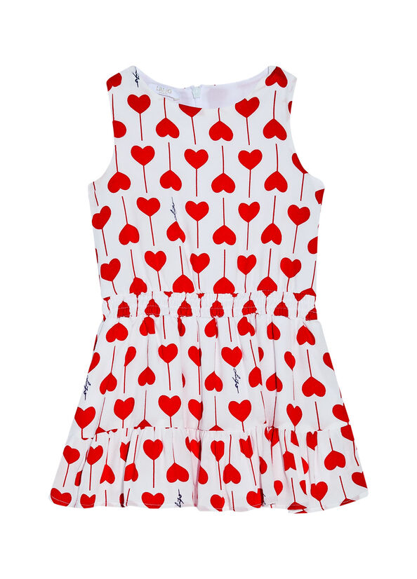 Vestito ecosostenibile con cuori
