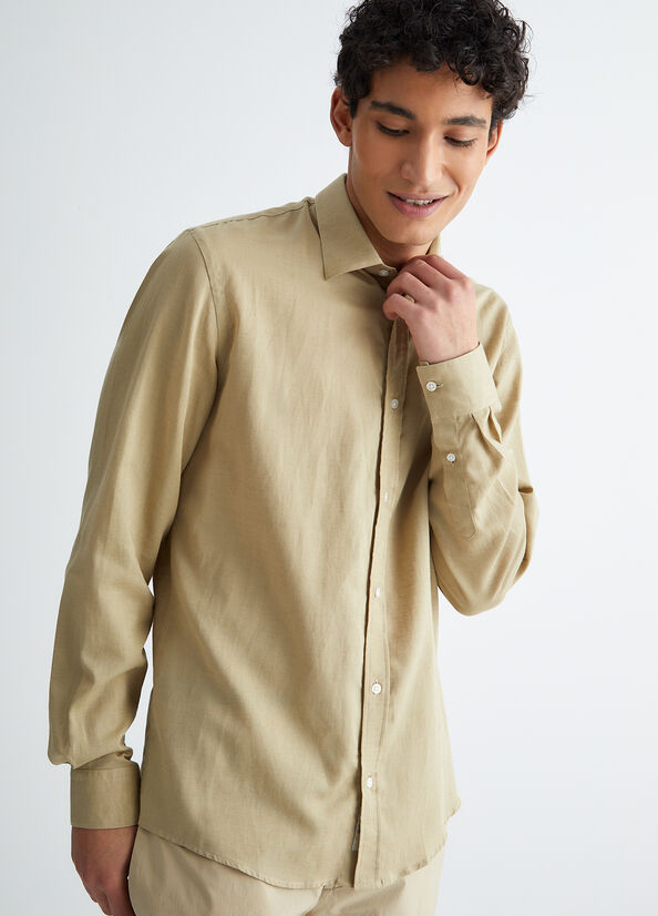 Camicia in lino uomo