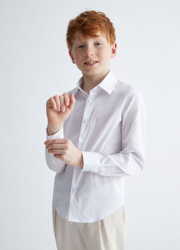 Camicia in popeline