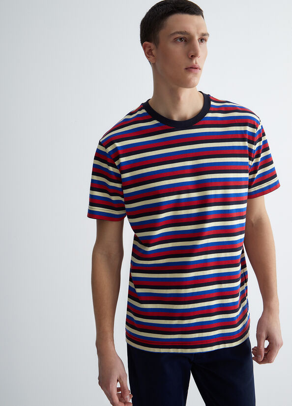 T-shirt uomo a righe