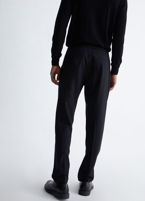 Pantaloni neri uomo
