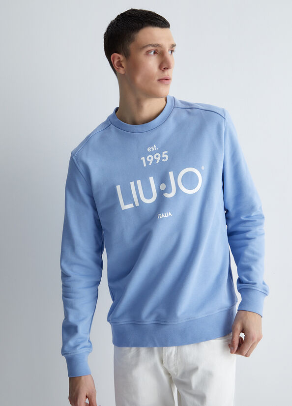 Felpa uomo con logo