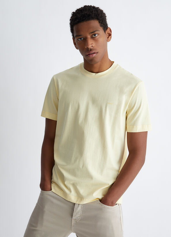 T-shirt uomo misto seta