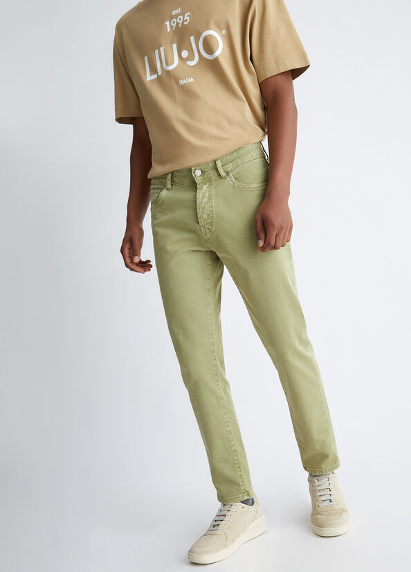 Pantaloni uomo tapered fit