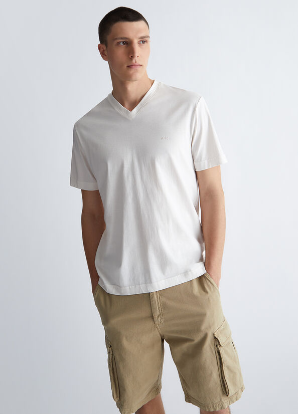 T-shirt uomo misto seta