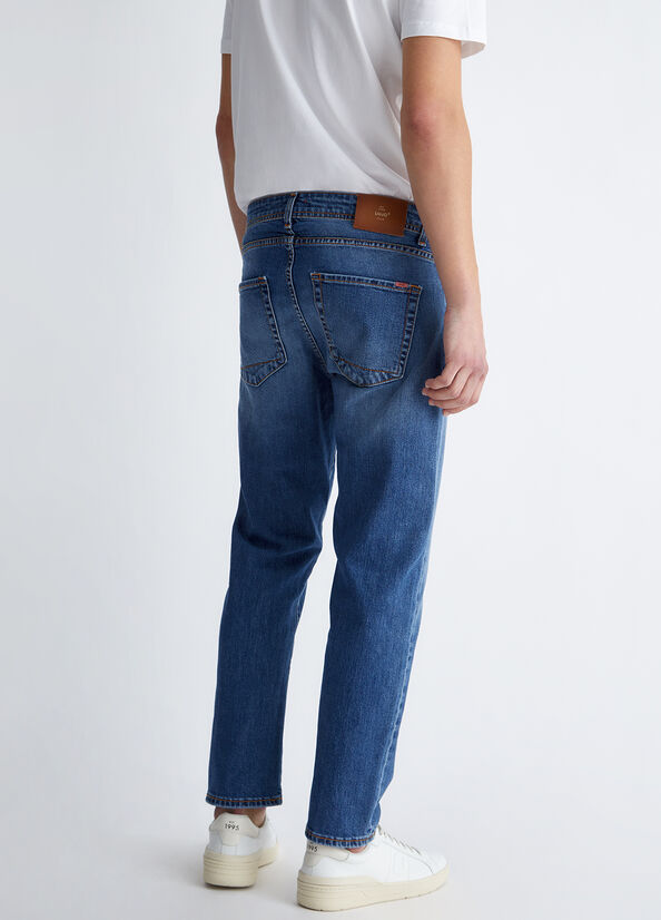Jeans uomo regular cropped