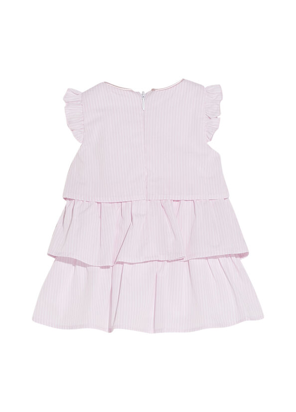 Vestito neonata con volant