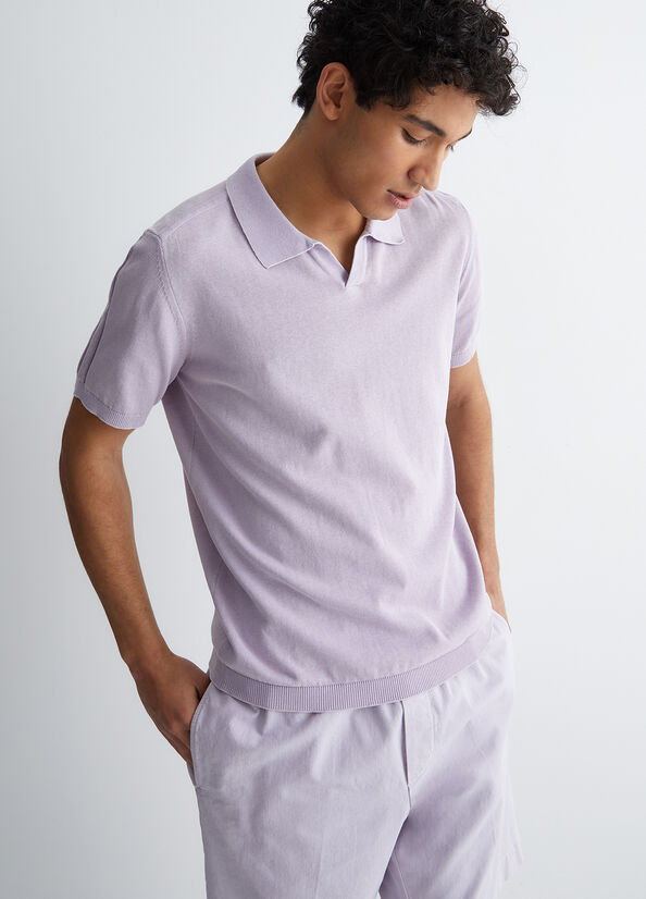 Maglia uomo colletto cubano