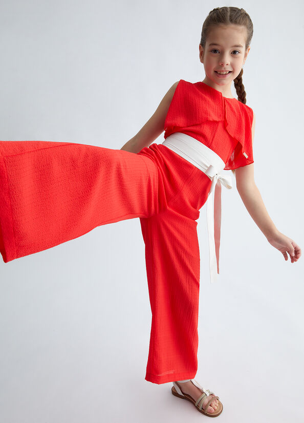 Tuta in tessuto stretch