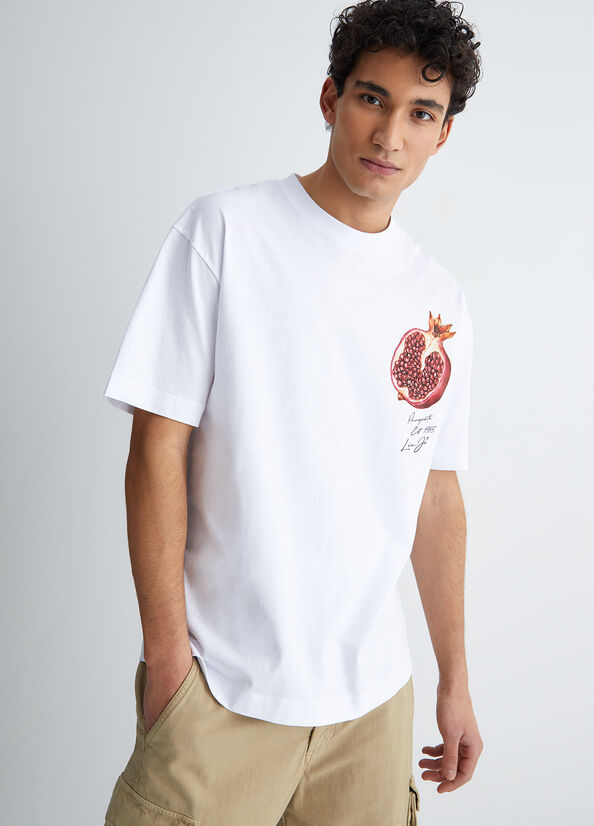 T-shirt uomo con melagrana