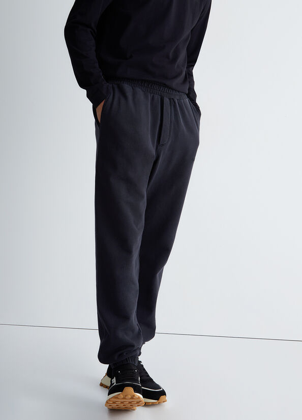 Pantaloni neri joggers da uomo