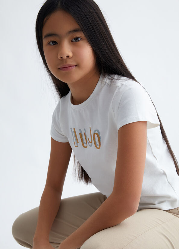 T-shirt con logo