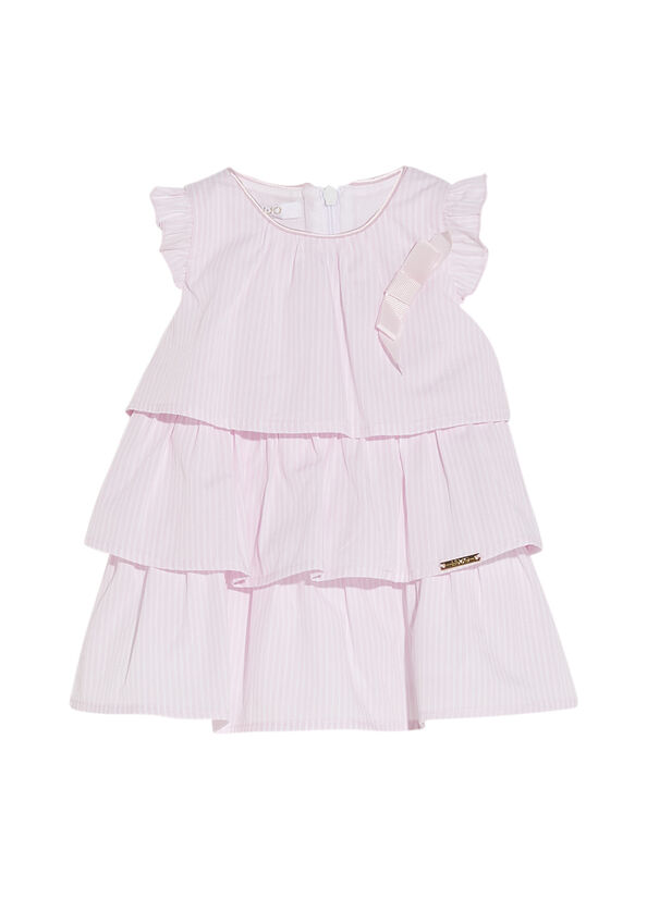 Vestito neonata con volant