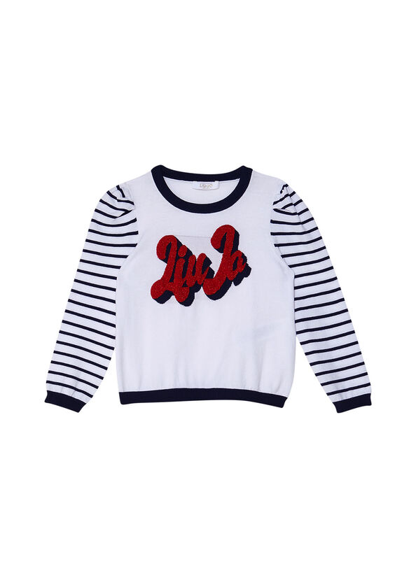 Maglia a righe ecosostenibile