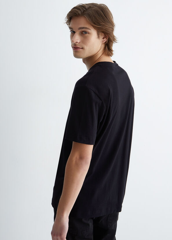 T-shirt uomo misto seta