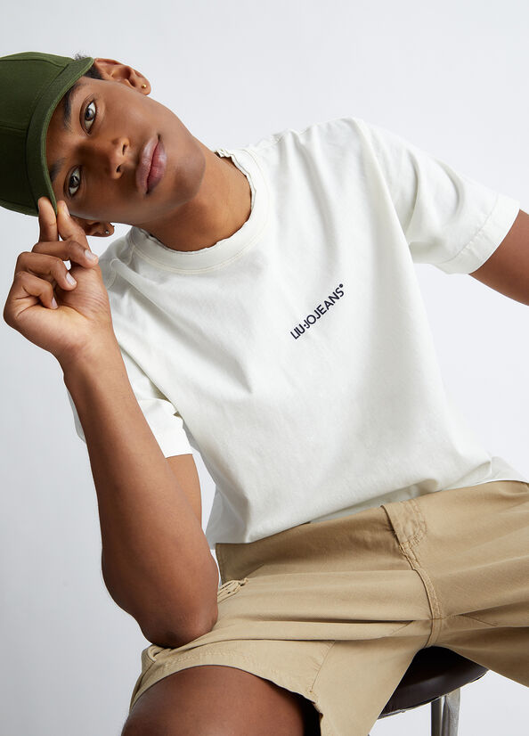T-shirt uomo con logo