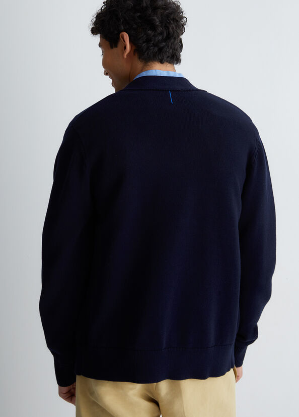Cardigan uomo in cotone