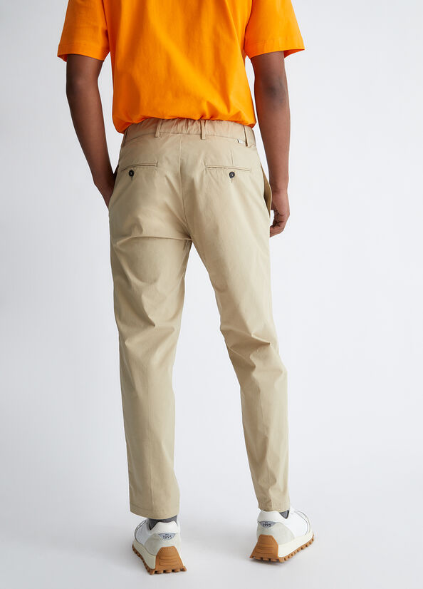 Pantaloni chino con coulisse