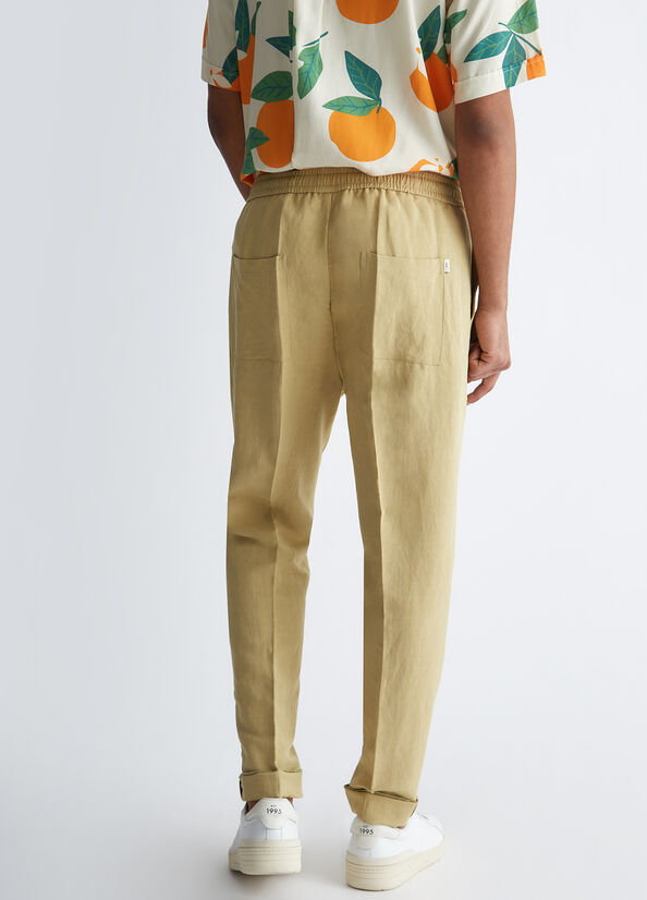 Pantaloni uomo in lino