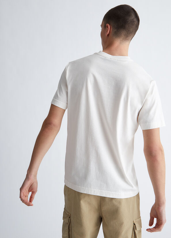 T-shirt uomo misto seta