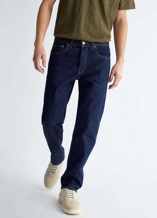 Jeans uomo regular cropped