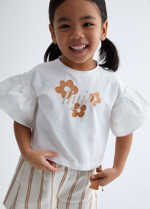 T-shirt con logo