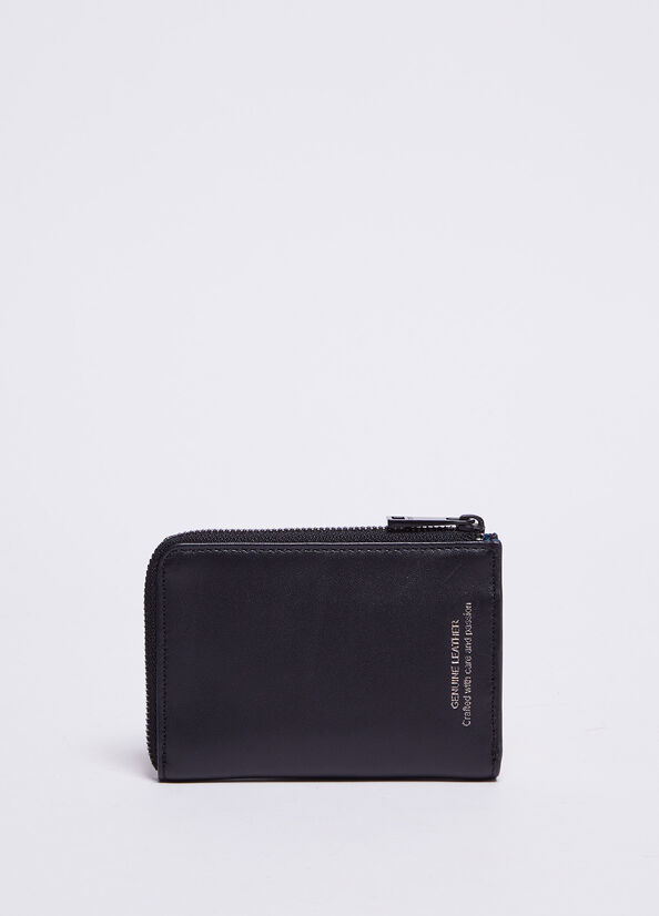 Porta carte uomo con zip