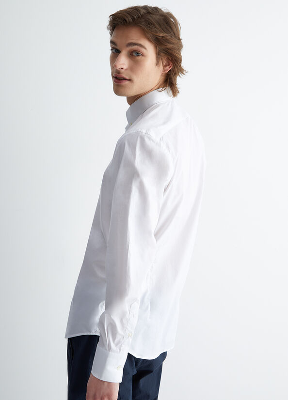 Camicia bianca slim fit