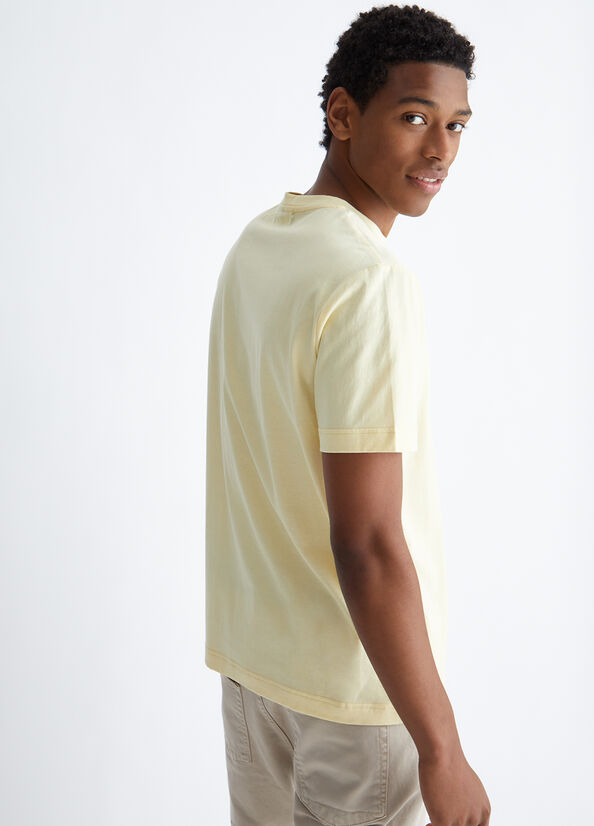T-shirt uomo misto seta