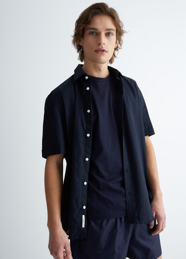 Camicia in lino uomo