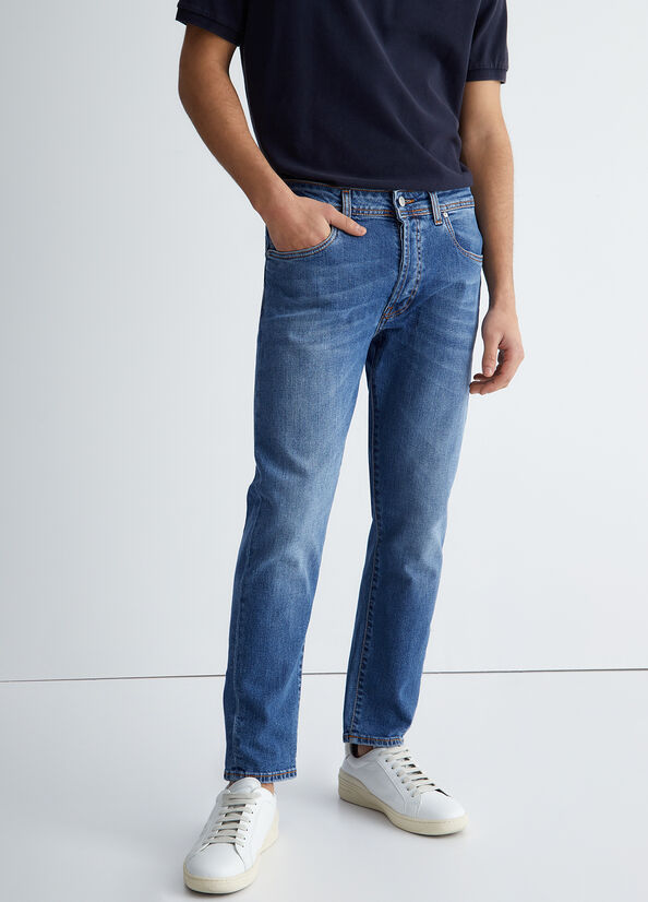 Jeans uomo tapered fit