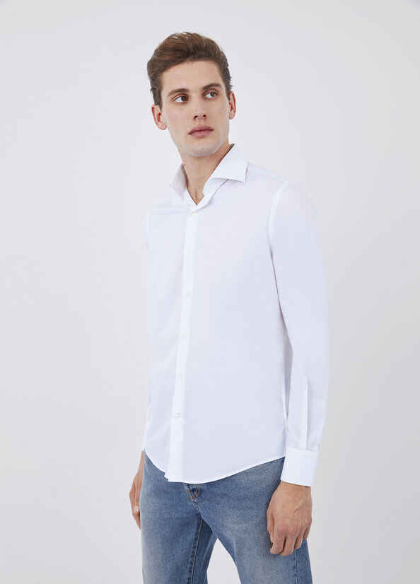 Camicia regular fit in cotone