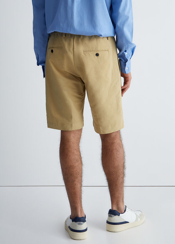 Bermuda uomo in lino