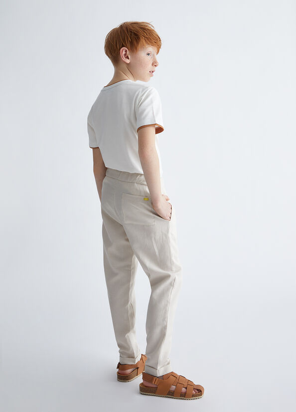 Pantaloni a righe