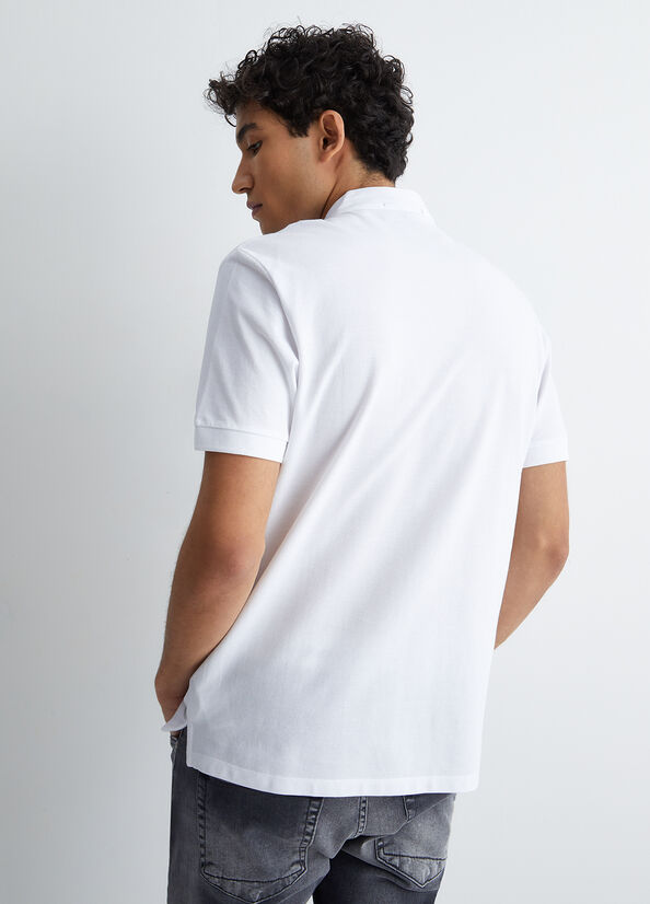 Polo maglia con colletto coreano