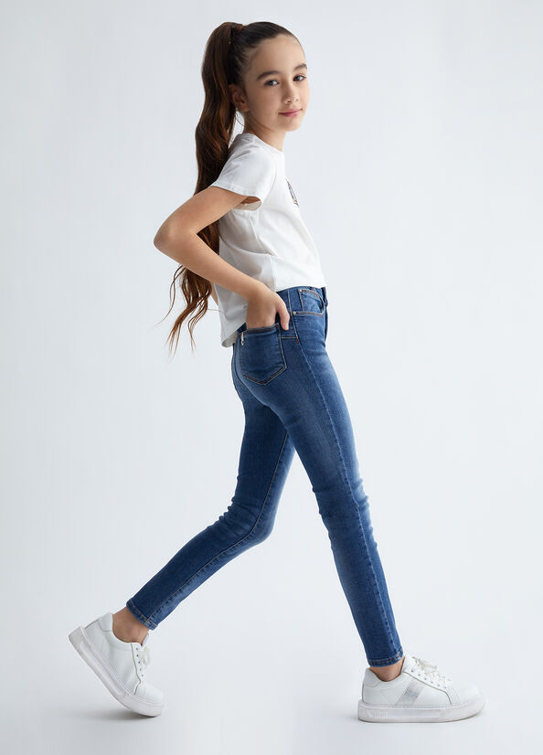 Jeans skinny da bambina
