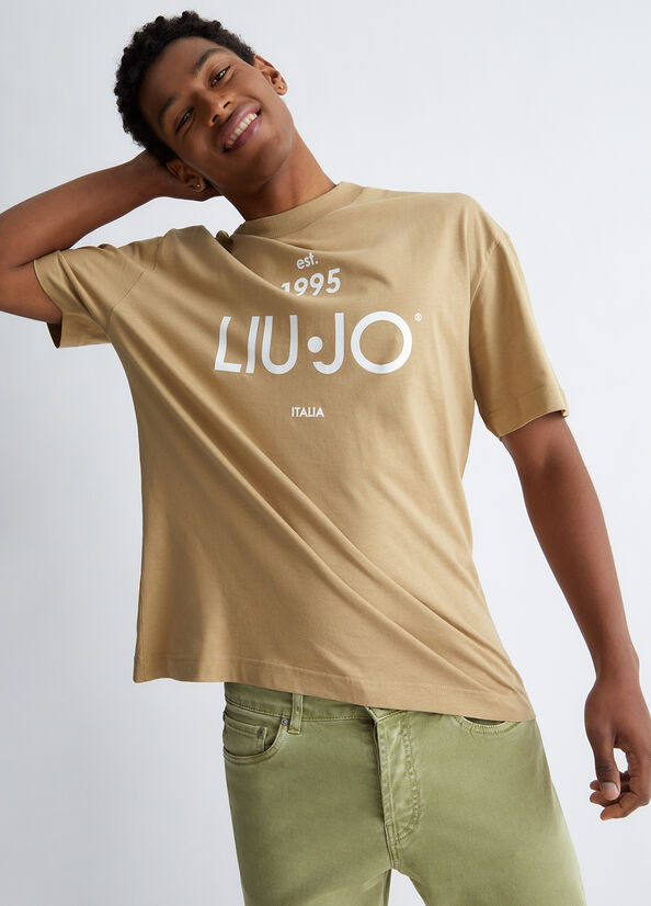 T-shirt uomo con logo