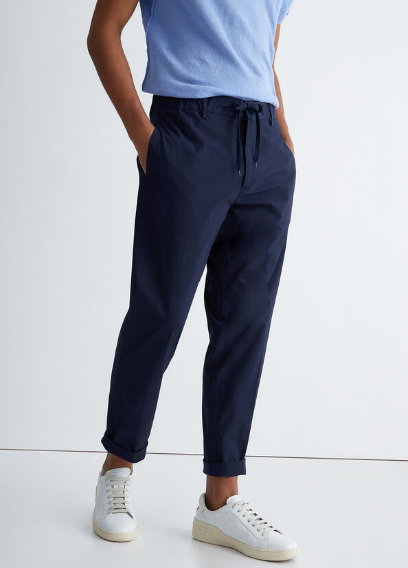 Pantaloni chino con coulisse