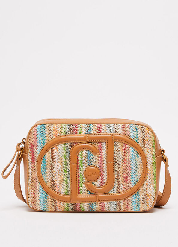 Borsa a tracolla intrecciata