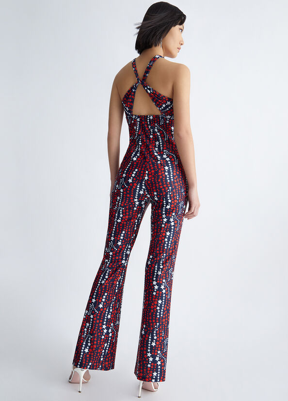 Tuta flare con incrocio