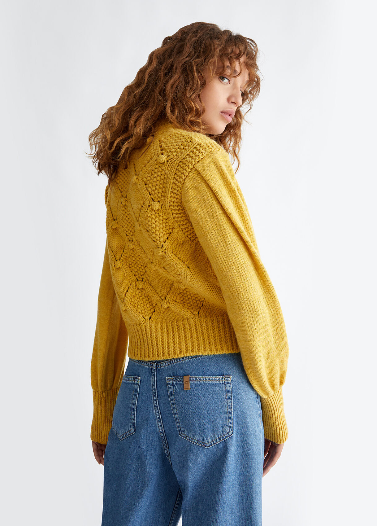 Wool blend turtleneck