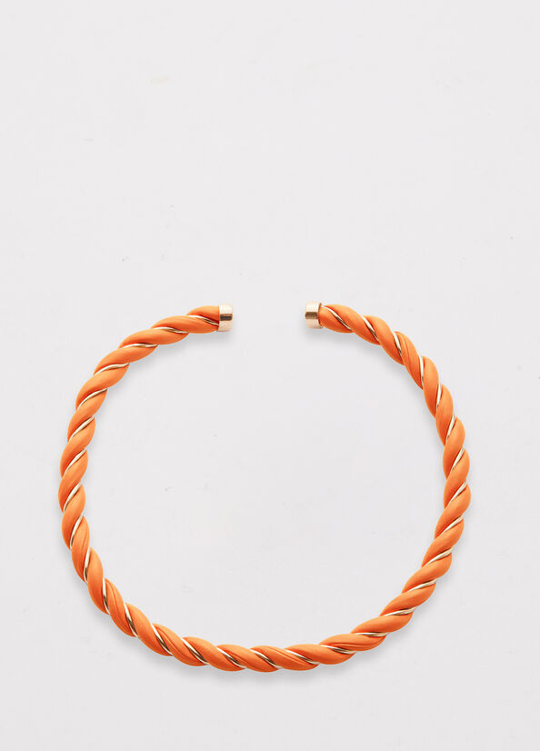 Collana effetto torchon