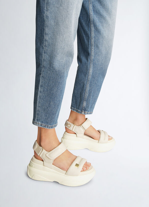 Sandali chunky monocromo