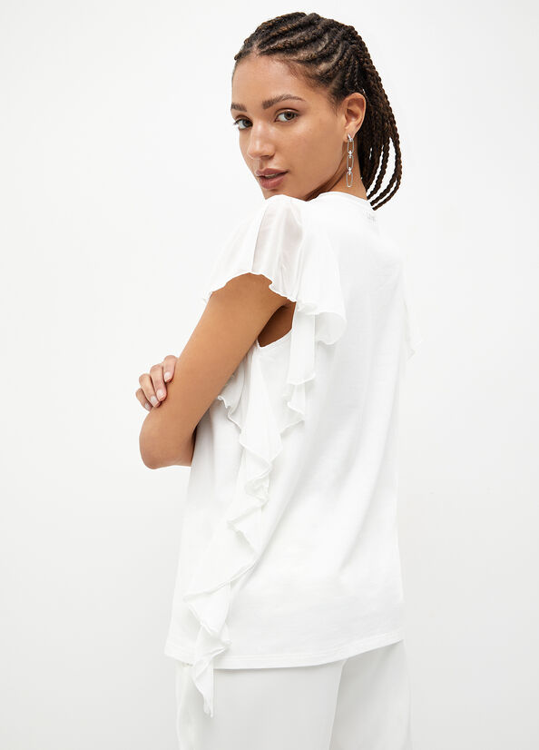 T-shirt con strass